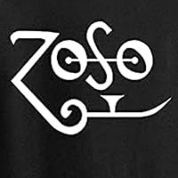 Led Zeppelin Logo Zoso Symbol Retro Rock Band Collector Classic Graphic Gift 05 - Picture 2 of 5